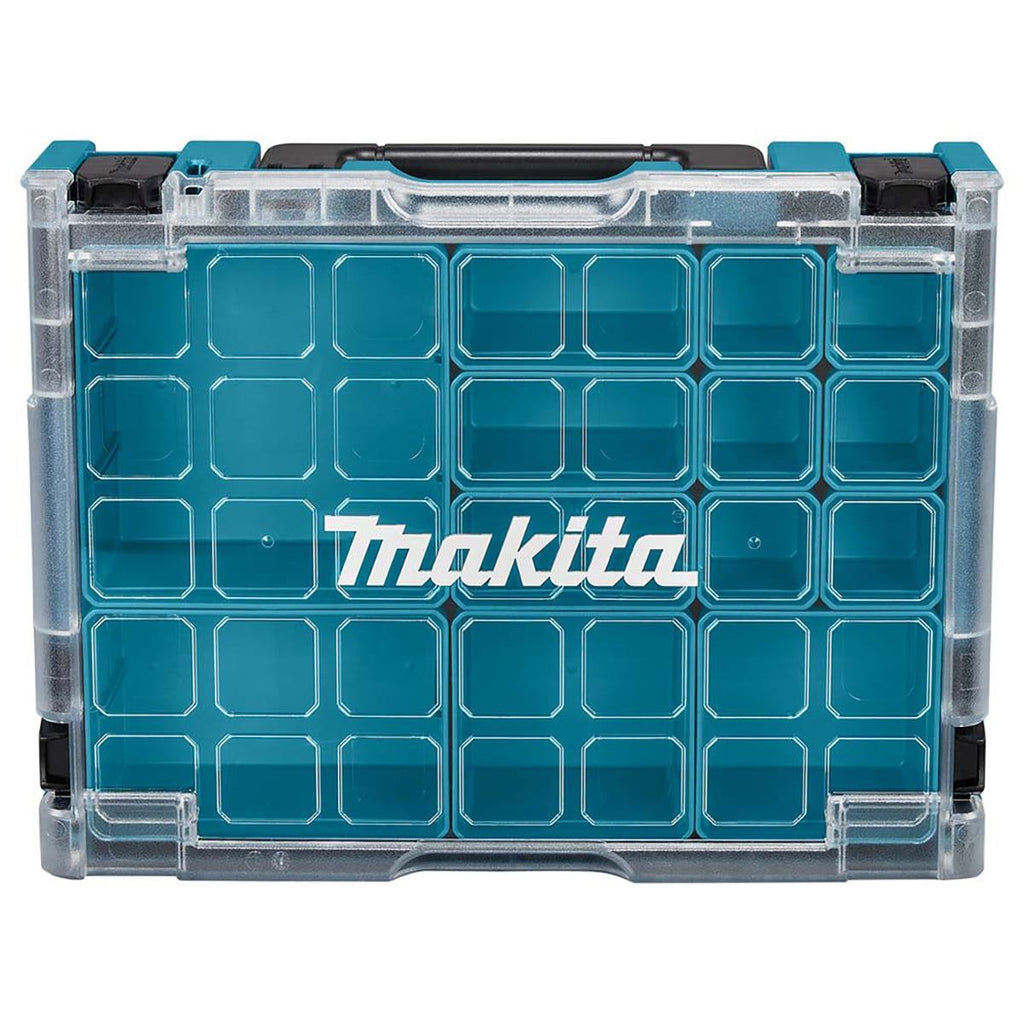 Makita 191X80-2 Makpac Organizer Set With Clear Lid & 13 Inserts